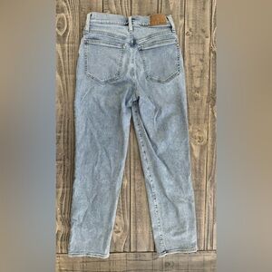 Madewell The Perfect Vintage Straight Jean Button Fly Size 26